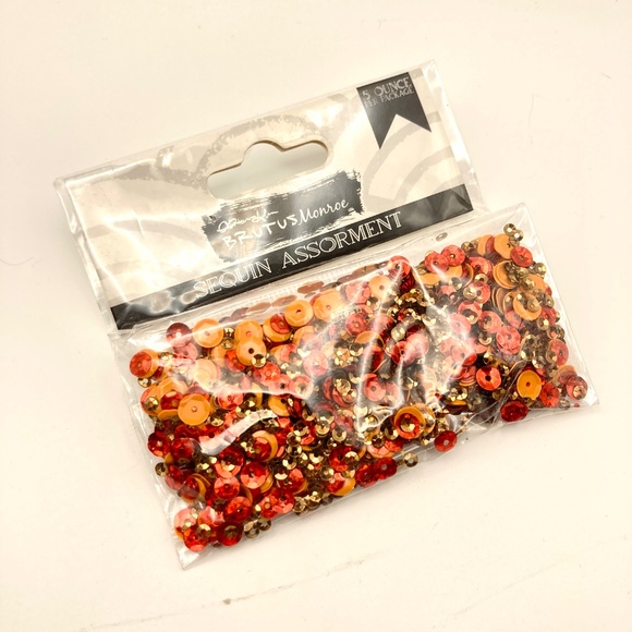 Papercrafting Bundle — Stamps, Embossing Folders, Doilies, and Sequins! - Picture 8 of 10